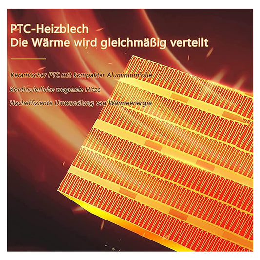 1200W Mini Portable Ceramic Plug In Fan Heater,with 2 Heat Settings ,Overheat Protection Low Energy Silent